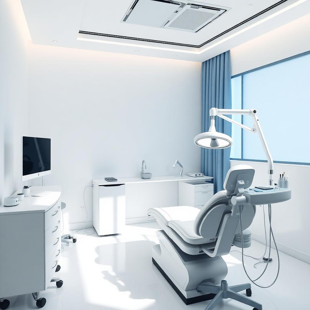 Modern aesthetic clinic room
